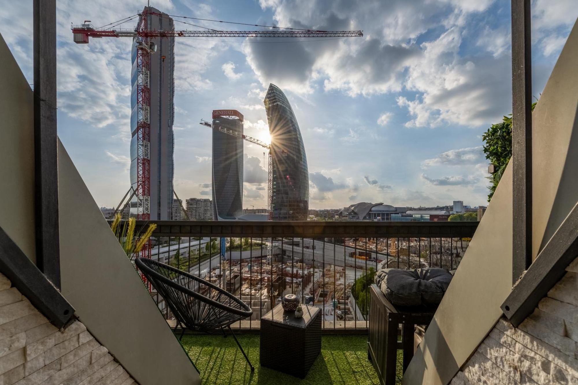 Luxury Skyview Suite - Citylife Apartment - Mico Milán Exteriér fotografie