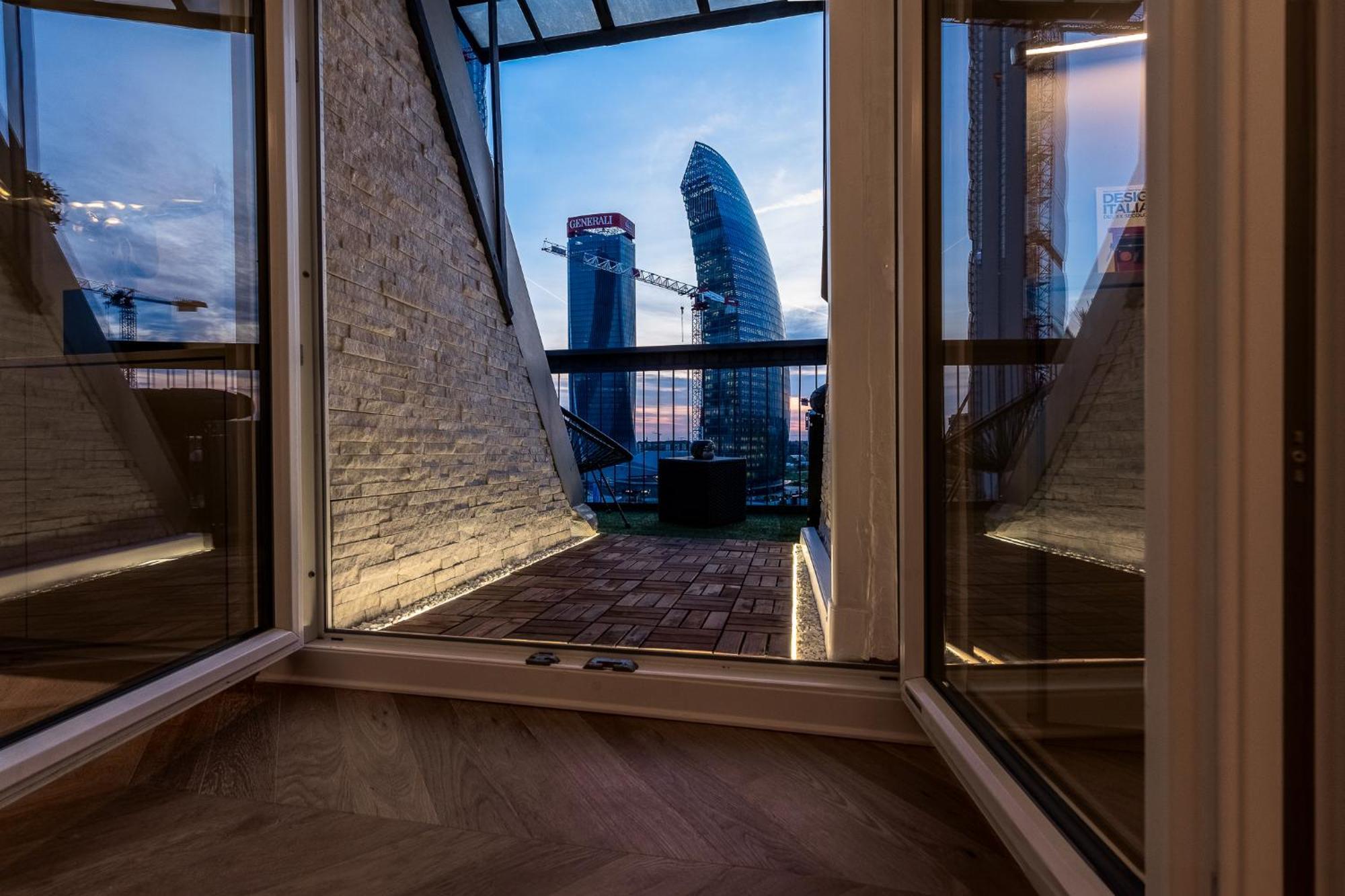 Luxury Skyview Suite - Citylife Apartment - Mico Milán Exteriér fotografie