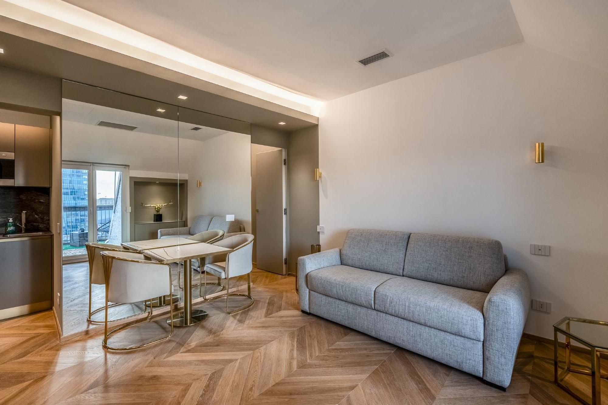 Luxury Skyview Suite - Citylife Apartment - Mico Milán Exteriér fotografie