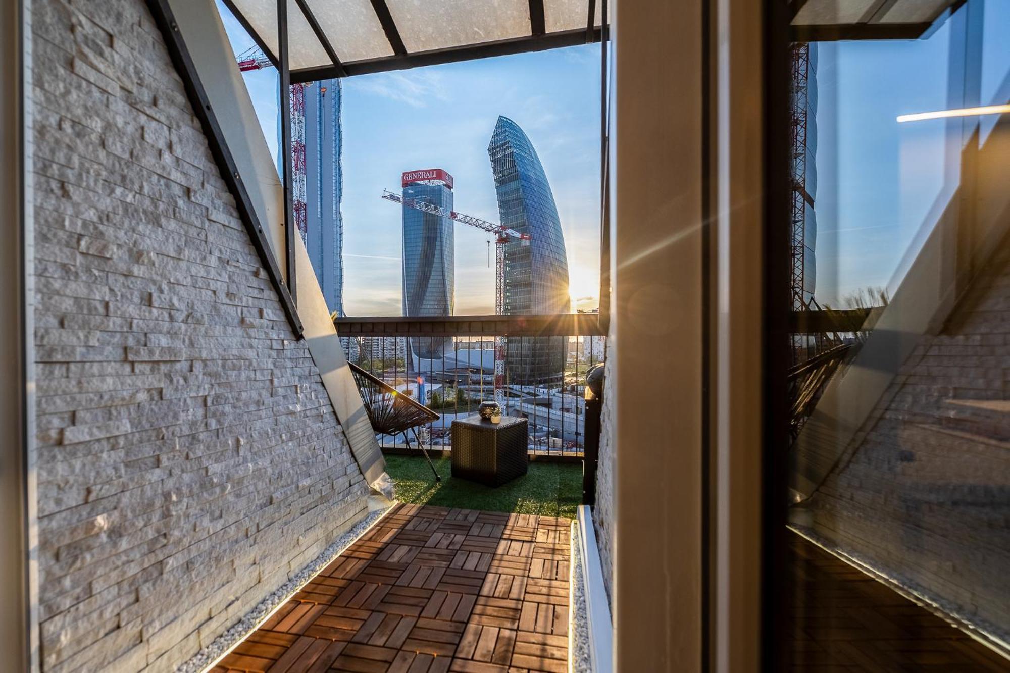 Luxury Skyview Suite - Citylife Apartment - Mico Milán Exteriér fotografie