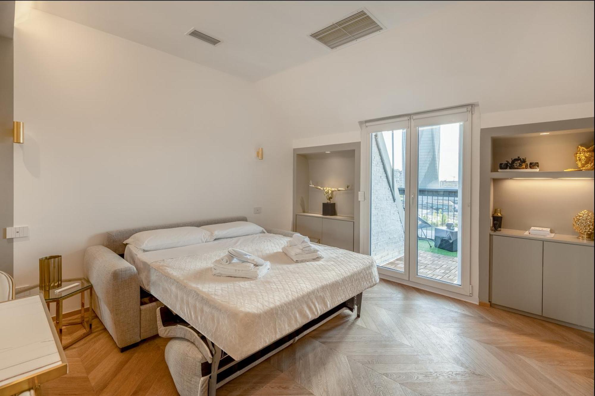 Luxury Skyview Suite - Citylife Apartment - Mico Milán Exteriér fotografie